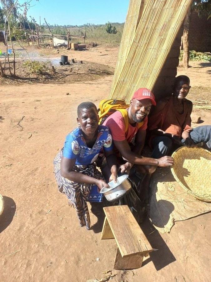 First banana harvest Chiradzulu