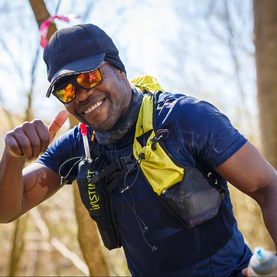 Ben running Pirin Ultra Skyrunner